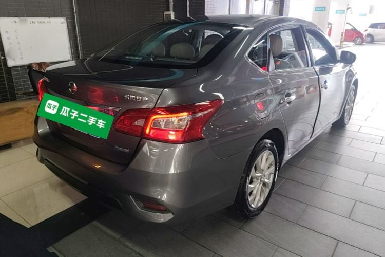 Used Nissan Sylphy 2019 1.6XV CVT Smart Connect Luxury Edition China VI Standard Rear Right 45 Deg