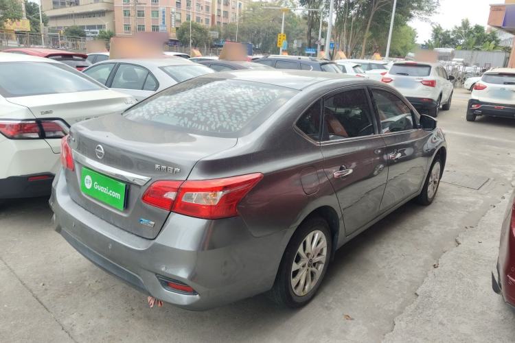 Used Nissan Sylphy 2019 1.6XV CVT Smart Connect Luxury Edition China VI Standard Rear Right 45 Deg