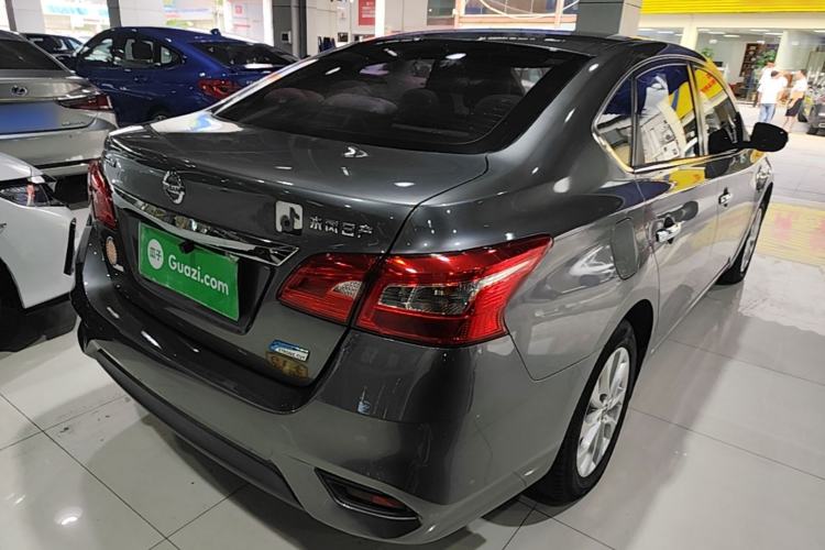 Used Nissan Sylphy 2019 1.6XV CVT Smart Connect Luxury Edition China VI Standard Rear Right 45 Deg