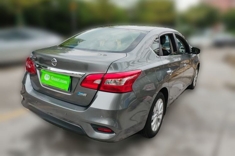 Used Nissan Sylphy 2019 1.6XV CVT Smart Connect Luxury Edition China VI Standard Rear Right 45 Deg