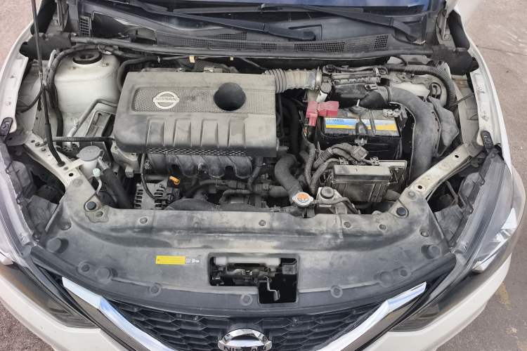 Used Nissan Sylphy 2019 1.6XV CVT Smart Connect Luxury Edition China VI Standard Engine Bay