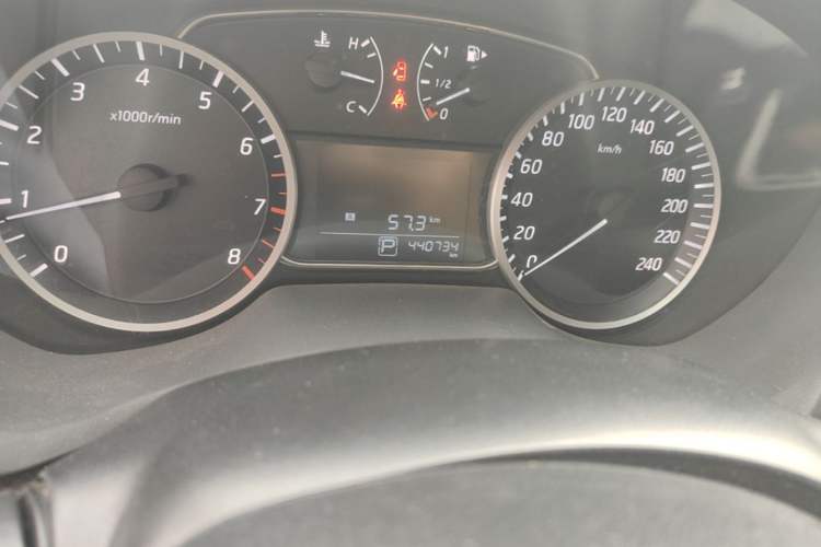 Used Nissan Sylphy 2019 Classic 1.6XE CVT Comfort Edition Odometer Close Up
