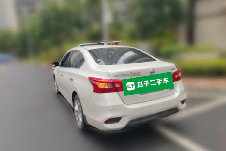 Used Nissan Sylphy 2019 1.6XV CVT Smart Connect Luxury Edition China VI Standard Rear Left 45 Deg
