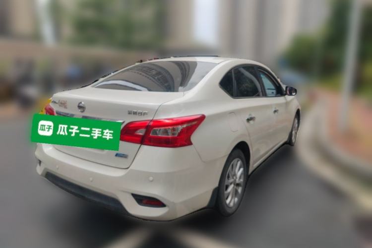 Used Nissan Sylphy 2019 1.6XV CVT Smart Connect Luxury Edition China VI Standard Rear Right 45 Deg