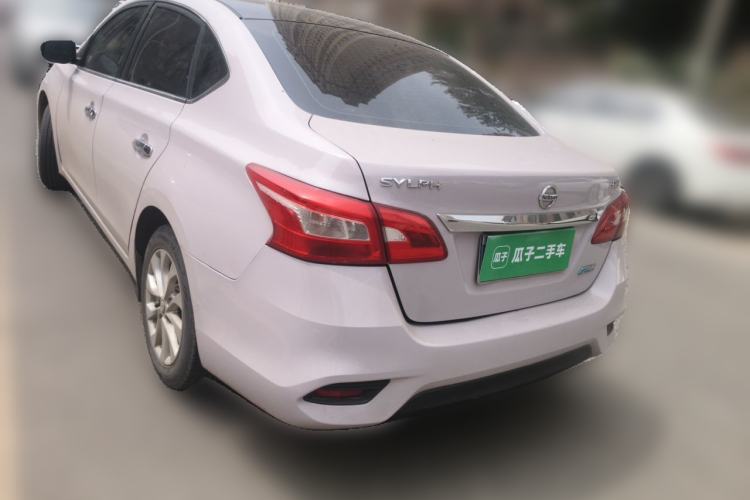 Used Nissan Sylphy 2019 1.6XV CVT Smart Connect Luxury Edition China VI Standard Rear Left 45 Deg