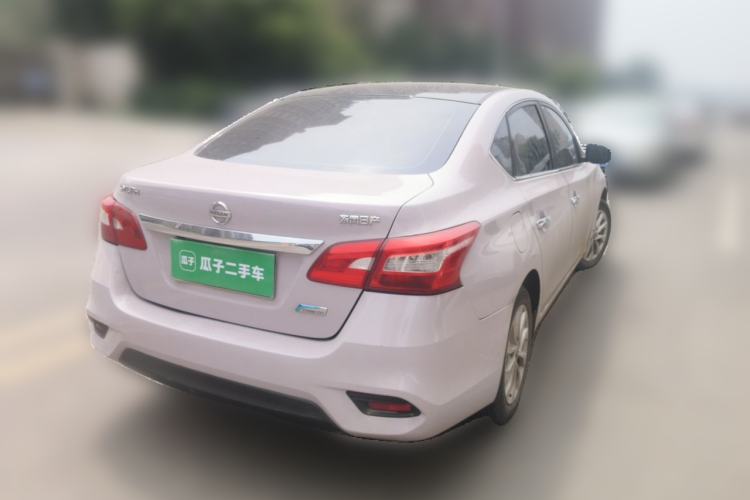 Used Nissan Sylphy 2019 1.6XV CVT Smart Connect Luxury Edition China VI Standard Rear Right 45 Deg