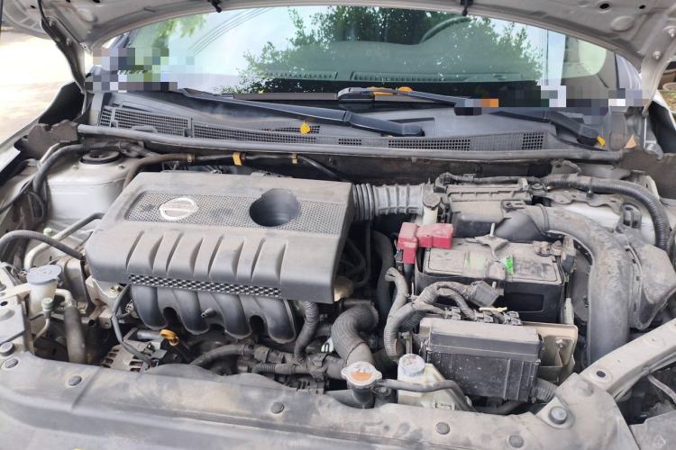 Used Nissan Sylphy 2019 1.6XV CVT Smart Connect Luxury Edition China VI Standard Engine Bay