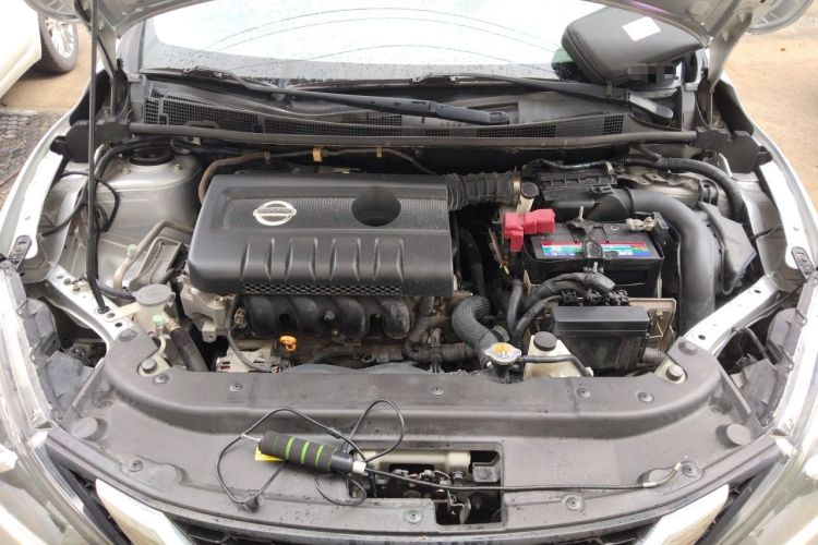 Used Nissan Sylphy 2019 1.6XV CVT Smart Connect Luxury Edition China VI Standard Engine Bay