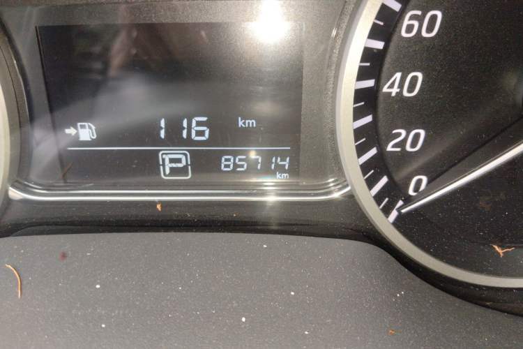Used Nissan Sylphy 2019 1.6XV CVT Smart Connect Luxury Edition China VI Standard Odometer Close Up