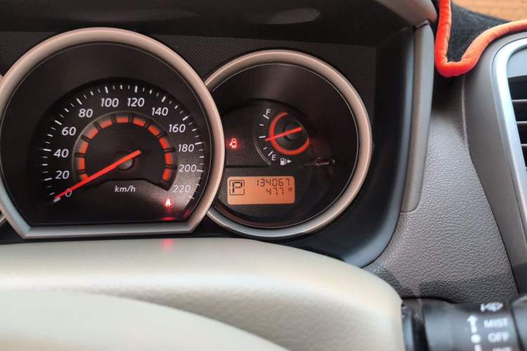 Used Nissan Sylphy 2019 Classic 1.6XE+ CVT SmartConnect Leading Edition Odometer Close Up