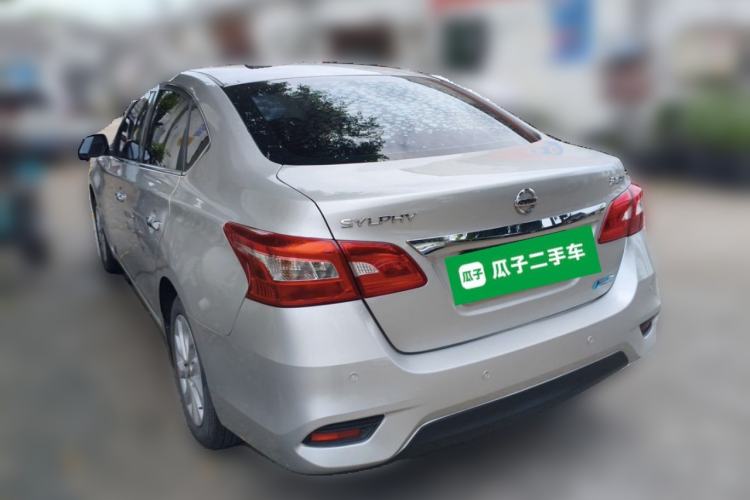 Used Nissan Sylphy 2019 1.6XV CVT Smart Connect Luxury Edition China VI Standard Rear Left 45 Deg