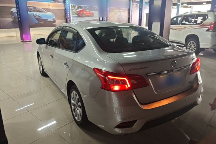 Used Nissan Sylphy 2019 1.6XV CVT Smart Connect Luxury Edition China VI Standard Rear Left 45 Deg
