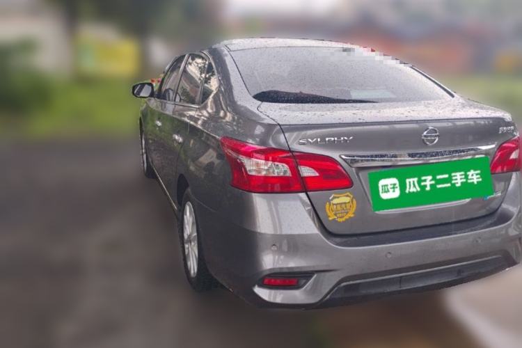 Used Nissan Sylphy 2019 1.6XV CVT Smart Connect Luxury Edition China VI Standard Rear Left 45 Deg