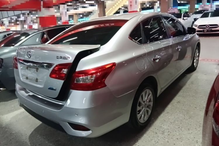 Used Nissan Sylphy 2019 1.6XV CVT Smart Connect Luxury Edition China VI Standard Rear Right 45 Deg