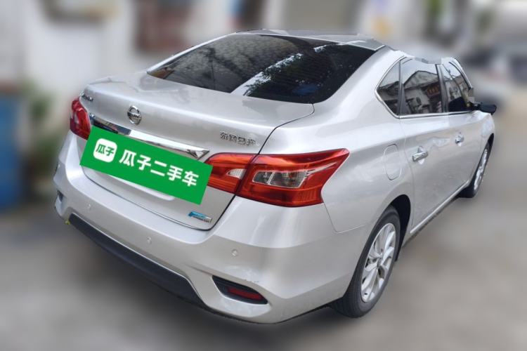 Used Nissan Sylphy 2019 1.6XV CVT Smart Connect Luxury Edition China VI Standard Rear Right 45 Deg