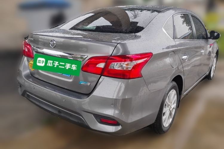 Used Nissan Sylphy 2019 1.6XV CVT Smart Connect Luxury Edition China VI Standard Rear Right 45 Deg