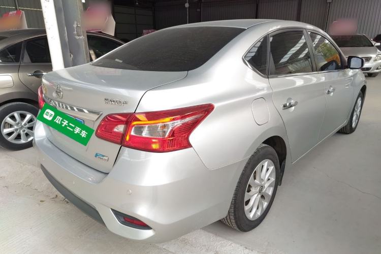 Used Nissan Sylphy 2019 1.6XV CVT Smart Connect Luxury Edition China VI Standard Rear Right 45 Deg