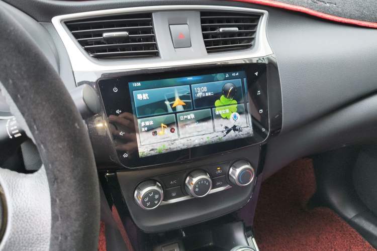 Used Nissan Sylphy 2019 1.6XV CVT Smart Connect Luxury Edition China VI Standard Audio And AC Panel