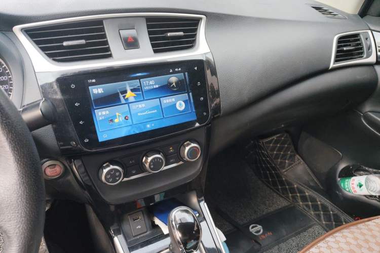 Used Nissan Sylphy 2019 1.6XV CVT Smart Connect Luxury Edition China VI Standard Audio And AC Panel