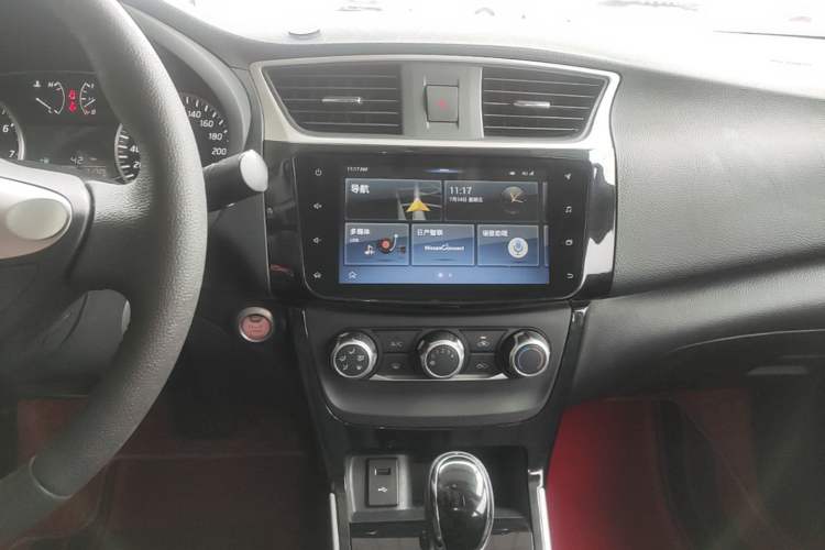 Used Nissan Sylphy 2019 1.6XV CVT Smart Connect Luxury Edition China VI Standard Audio And AC Panel