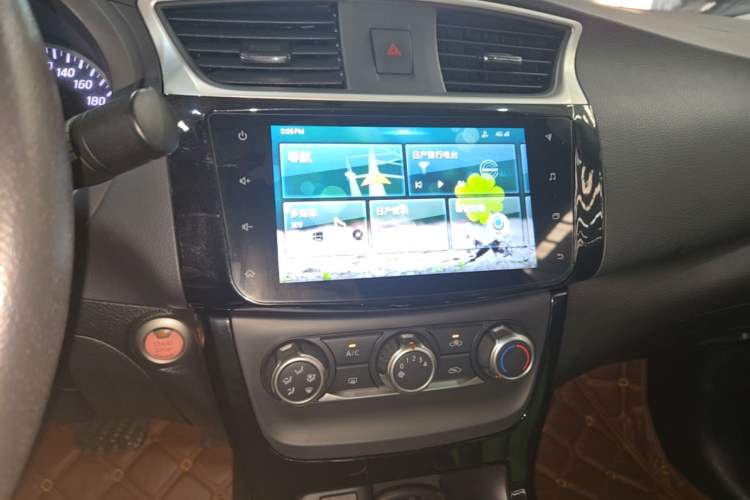 Used Nissan Sylphy 2019 1.6XV CVT Smart Connect Luxury Edition China VI Standard Audio And AC Panel
