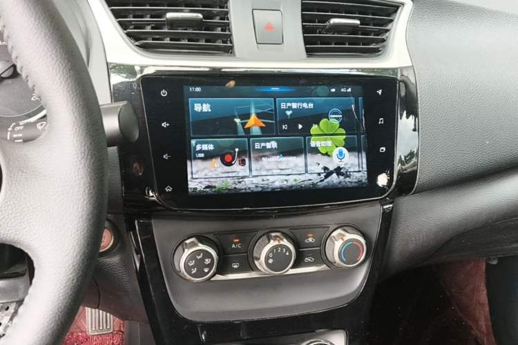 Used Nissan Sylphy 2019 1.6XV CVT Smart Connect Luxury Edition China VI Standard Audio And AC Panel