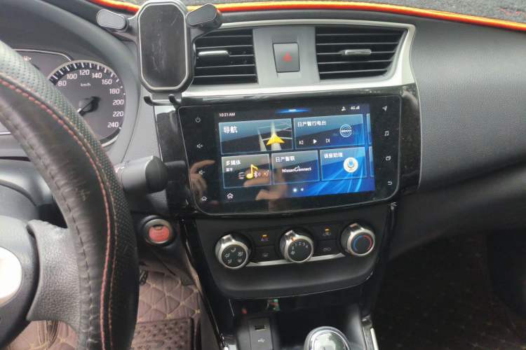 Used Nissan Sylphy 2019 1.6XV CVT Smart Connect Luxury Edition China VI Standard Audio And AC Panel