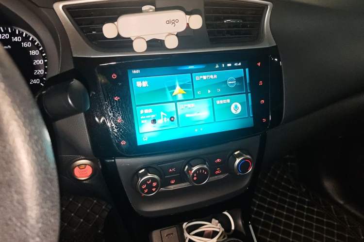 Used Nissan Sylphy 2019 1.6XV CVT Smart Connect Luxury Edition China V Standard Audio And AC Panel