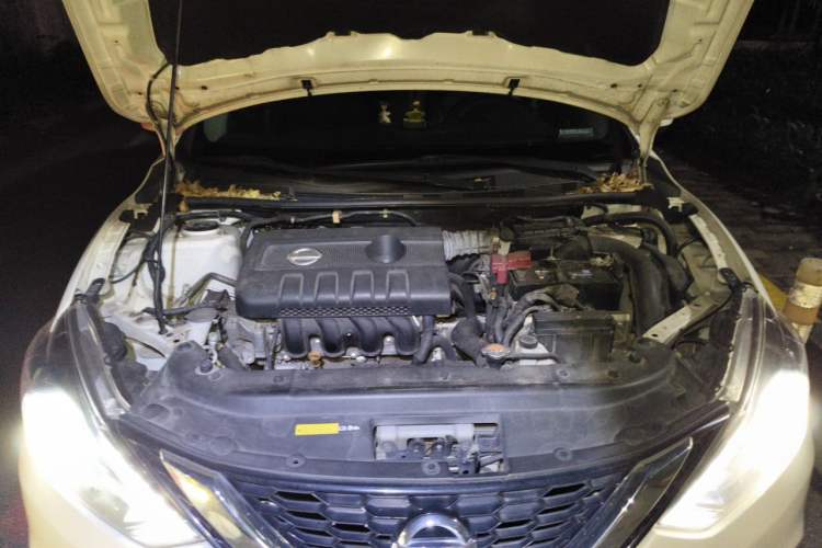Used Nissan Sylphy 2019 1.6XV CVT Smart Connect Luxury Edition China VI Standard Engine Bay