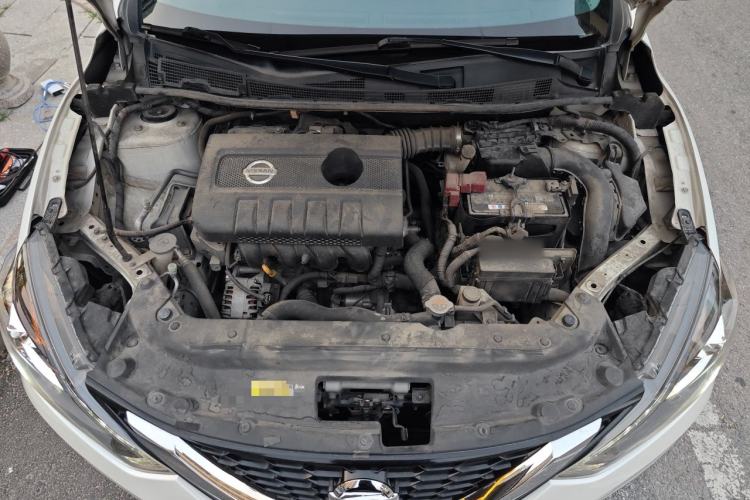 Used Nissan Sylphy 2019 1.6XV CVT Smart Connect Luxury Edition China VI Standard Engine Bay