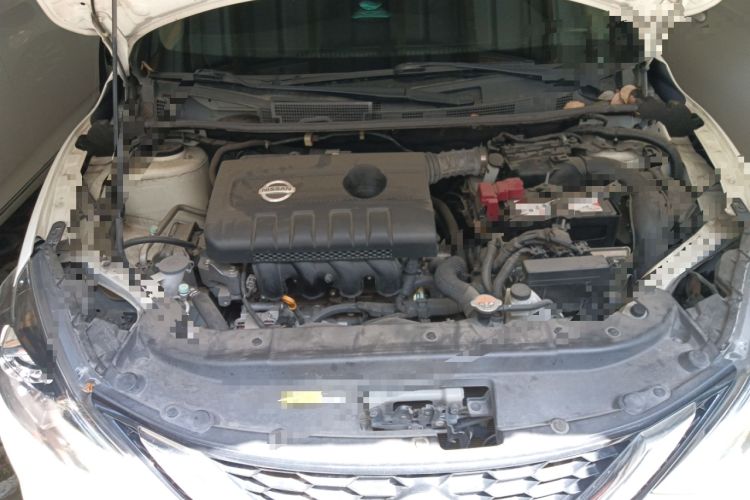 Used Nissan Sylphy 2019 1.6XV CVT Smart Connect Luxury Edition China VI Standard Engine Bay