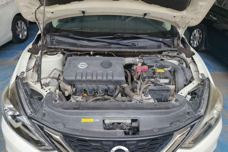 Used Nissan Sylphy 2019 1.6XV CVT Smart Connect Luxury Edition China VI Standard Engine Bay