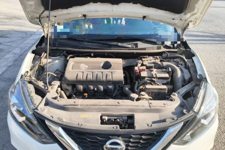 Used Nissan Sylphy 2019 1.6XV CVT Smart Connect Luxury Edition China VI Standard Engine Bay