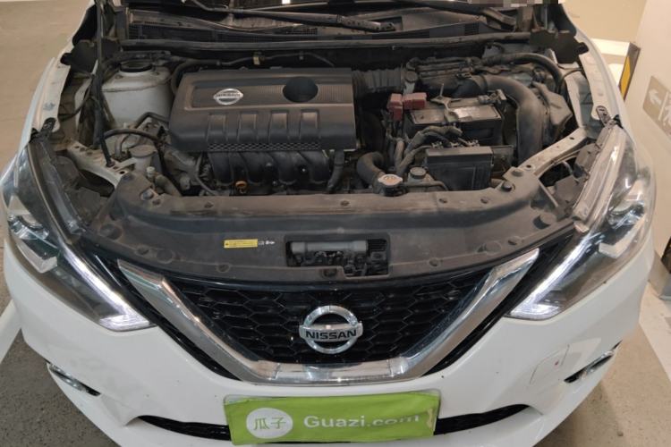 Used Nissan Sylphy 2019 1.6XV CVT Smart Connect Luxury Edition China VI Standard Engine Bay