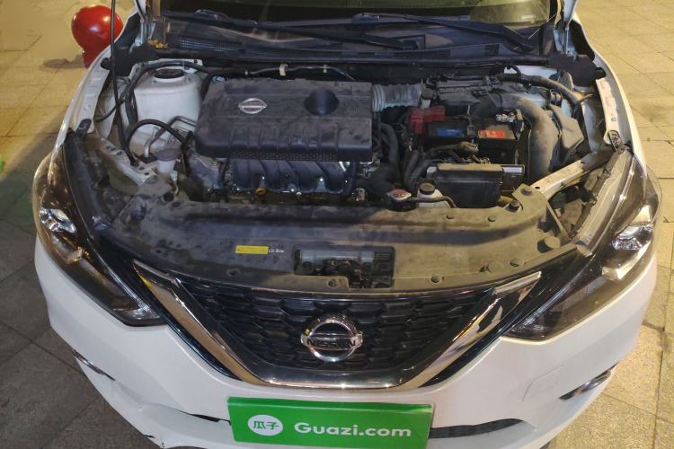 Used Nissan Sylphy 2019 1.6XV CVT Smart Connect Luxury Edition China VI Standard Engine Bay