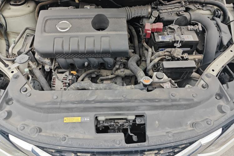 Used Nissan Sylphy 2019 1.6XV CVT Smart Connect Luxury Edition China VI Standard Engine Bay