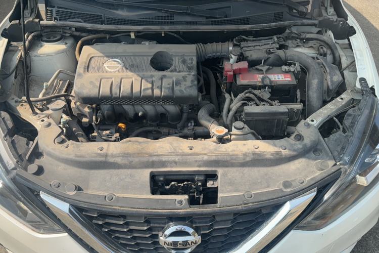 Used Nissan Sylphy 2019 1.6XV CVT Smart Connect Luxury Edition China VI Standard Engine Bay