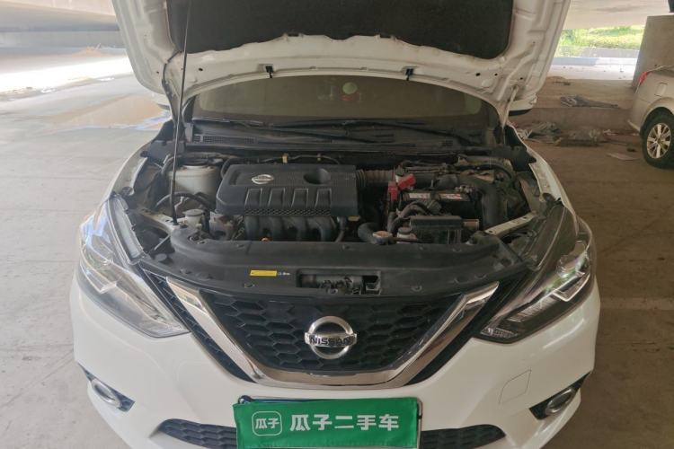Used Nissan Sylphy 2019 1.6XV CVT Smart Connect Luxury Edition China VI Standard Engine Bay