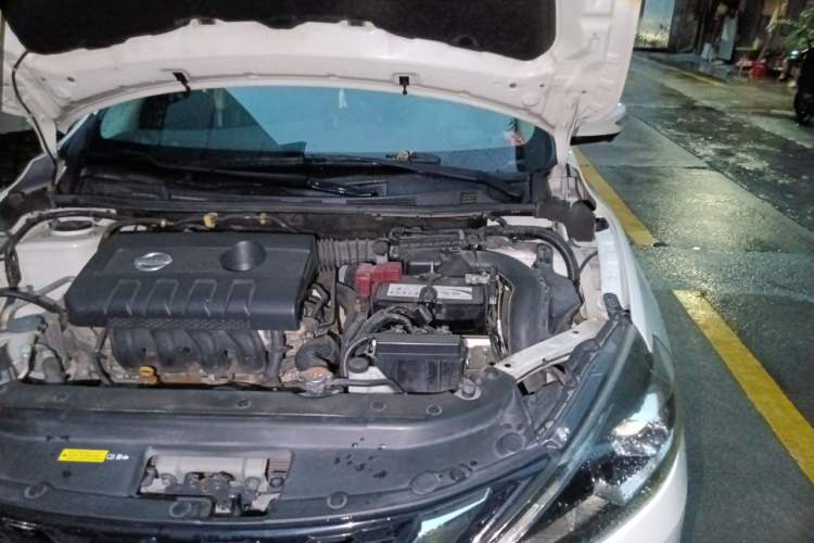 Used Nissan Sylphy 2019 1.6XV CVT Smart Connect Luxury Edition China VI Standard Engine Bay Left