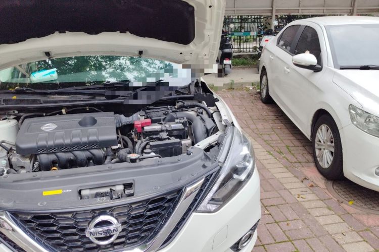 Used Nissan Sylphy 2019 1.6XV CVT Smart Connect Luxury Edition China VI Standard Engine Bay Left