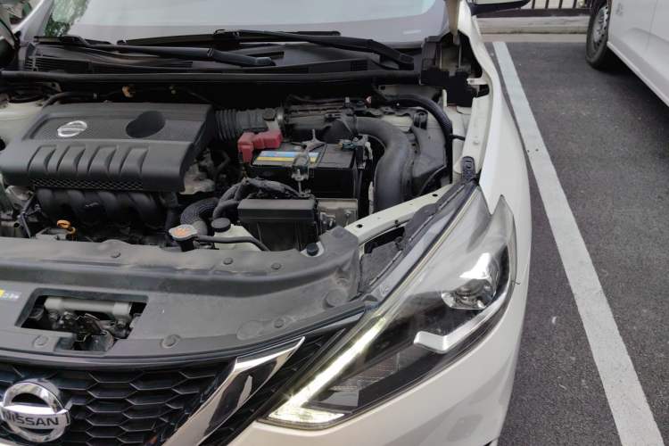 Used Nissan Sylphy 2019 1.6XV CVT Smart Connect Luxury Edition China V Standard Engine Bay Left