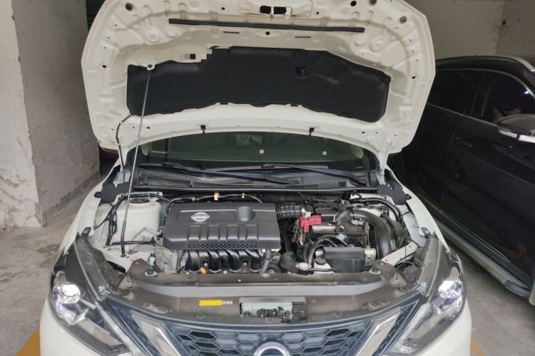 Used Nissan Sylphy 2019 1.6XV CVT Smart Connect Luxury Edition China VI Standard Engine Bay