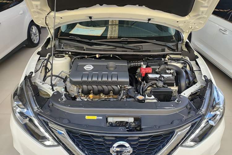 Used Nissan Sylphy 2019 1.6XV CVT Smart Connect Luxury Edition China VI Standard Engine Bay