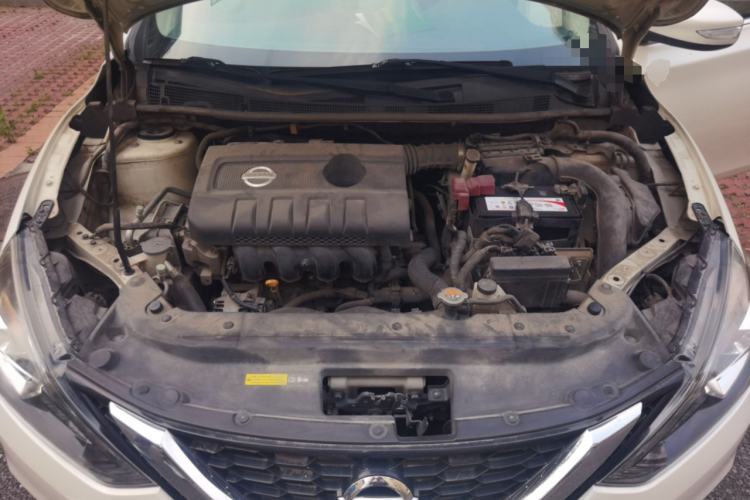 Used Nissan Sylphy 2019 1.6XV CVT Smart Connect Luxury Edition China VI Standard Engine Bay
