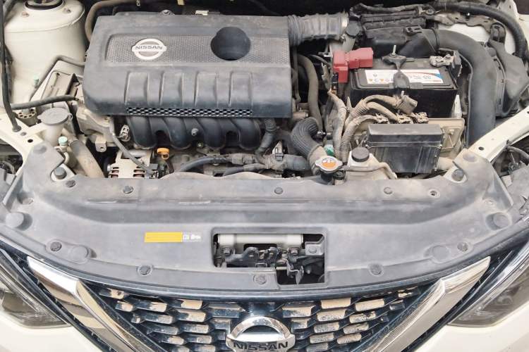 Used Nissan Sylphy 2019 1.6XV CVT Smart Connect Luxury Edition China VI Standard Engine Bay