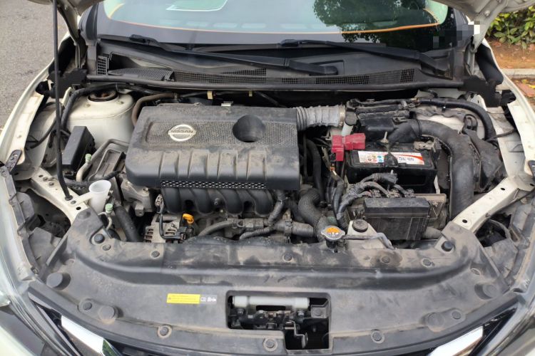 Used Nissan Sylphy 2019 1.6XV CVT Smart Connect Luxury Edition China VI Standard Engine Bay