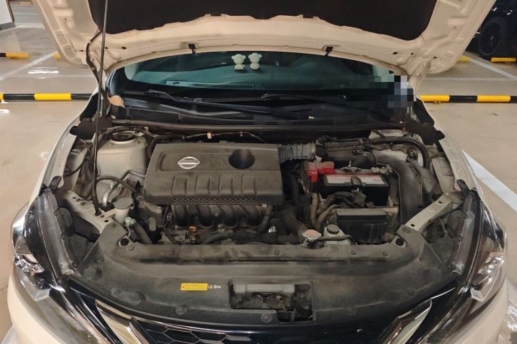 Used Nissan Sylphy 2019 1.6XV CVT Smart Connect Luxury Edition China V Standard Engine Bay