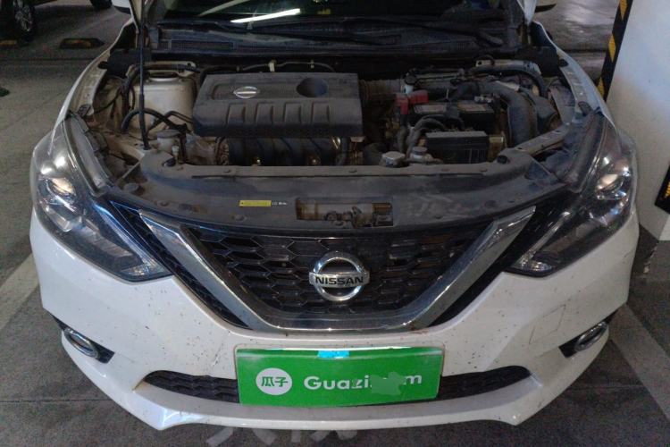 Used Nissan Sylphy 2019 1.6XV CVT Smart Connect Luxury Edition China VI Standard Engine Bay