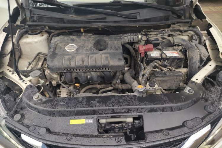 Used Nissan Sylphy 2019 1.6XV CVT Smart Connect Luxury Edition China VI Standard Engine Bay
