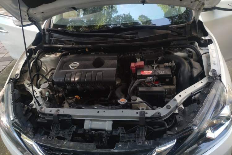 Used Nissan Sylphy 2019 1.6XV CVT Smart Connect Luxury Edition China V Standard Engine Bay